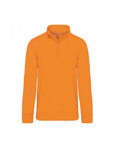 Sweatshirt à col zippé pour Homme