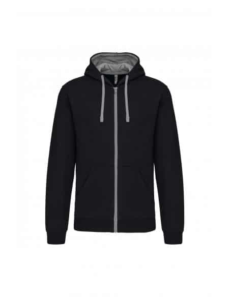 Sweatshirt Zippé a Capuche pour Homme