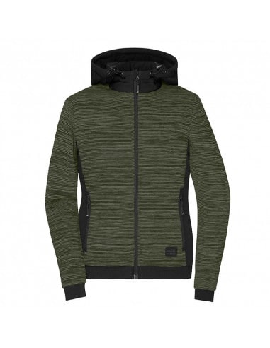 Veste Hybride à Capuche Femme Duvet Synthétique Dupont Sorona James & Nicholson