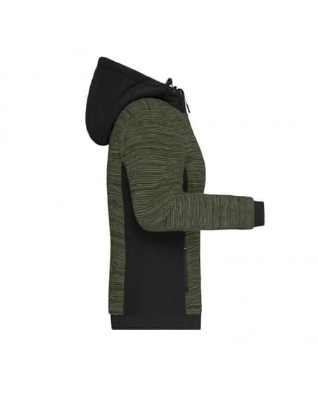 Veste Hybride à Capuche Femme Duvet Synthétique Dupont Sorona James & Nicholson