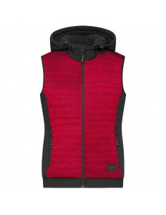 Hybrid Bodywarmer Women Down Dupont Sorona James & Nicholson
