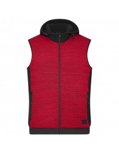 Hybrid Bodywarmer Men Down Dupont Sorona James & Nicholson