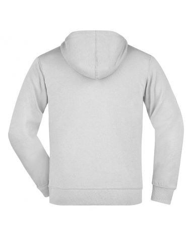 Sweatshirt Homme à capuche 300 g/m² Indéformable James & Nicholson