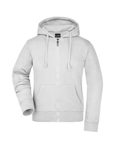 Sweatshirt Femme à capuche 300 g/m² IndéformableJames & Nicholson