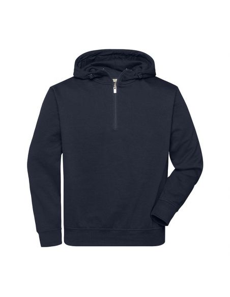 Men's Hooded Sweatshirt Organic Cotton James & Nicholson