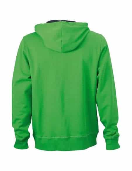 Sweatshirt Homme Déperlant et antitache à capucheJames & Nicholson