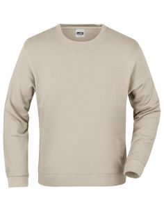 Sweatshirt Homme col rond 100% Coton James & Nicholson