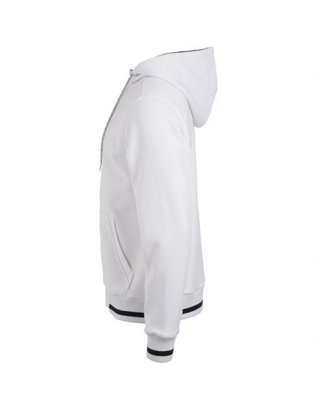 James & Nicholson Men's Premium Cotton Hooded Sweatshirt with Zip Lining