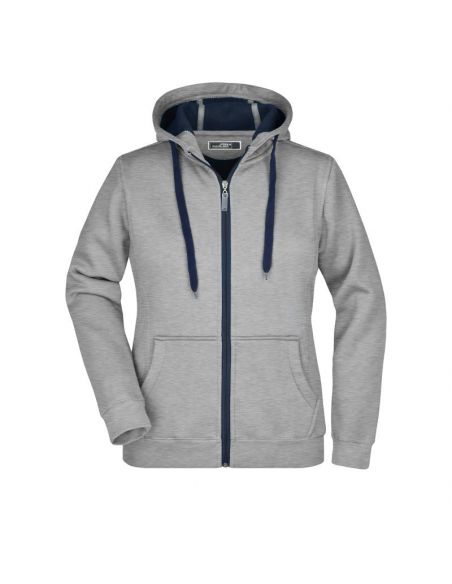 Sweatshirt Homme Doublé Polaire à Capuche 385g/m²James & Nicholson