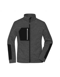 James & Nicholson Women's Reinforced Fleece Jacket