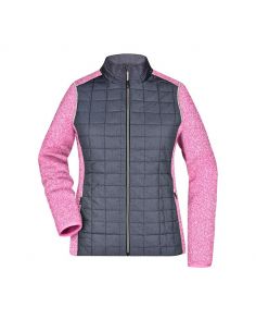 James & Nicholson Women's Hybrid Fleece Jacket