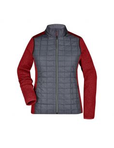 James & Nicholson Women's Hybrid Fleece Jacket