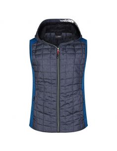 Gilet polaire Hybride à Capuche Femme James & Nicholson
