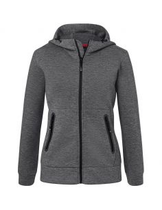 James & Nicholson Women's High Density Fleece Hooded Jacket