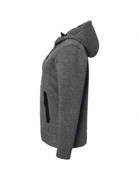 James & Nicholson Women's High Density Fleece Hooded Jacket