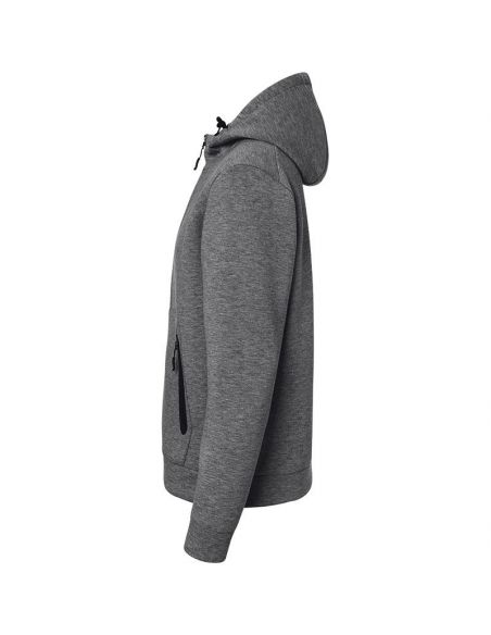 James & Nicholson Men's High Density Fleece Hooded Jacket