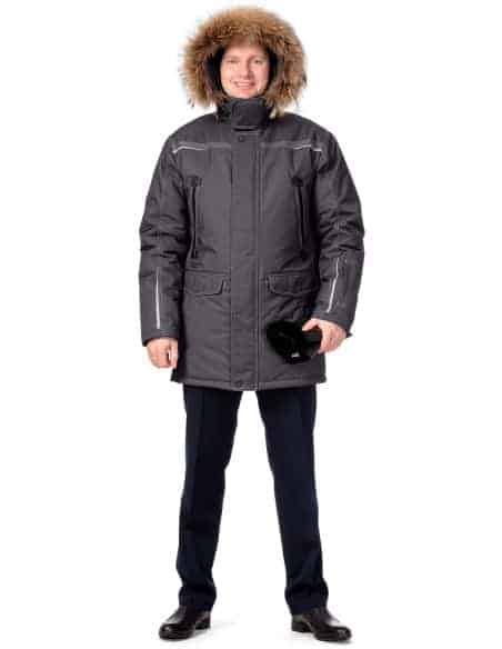 Double insulation parka Extreme Cold Men Technoavia