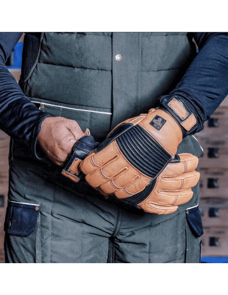 Gants en cuir Gold 2960 Homme Refrigiwear