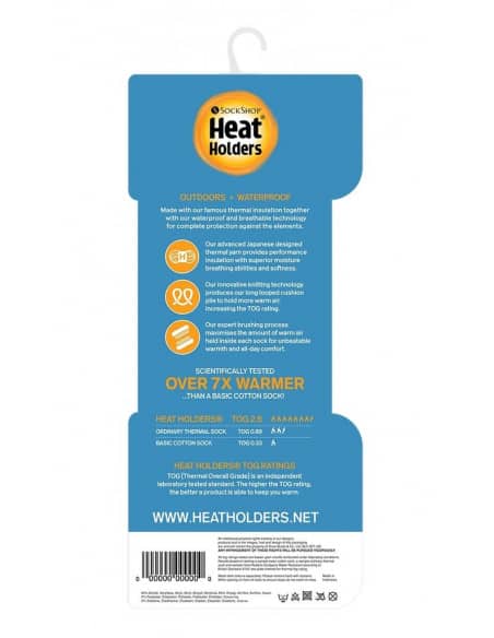 Lot de 5 paires de Chaussettes Froid Extrême Imperméables -50°C Heat Holders