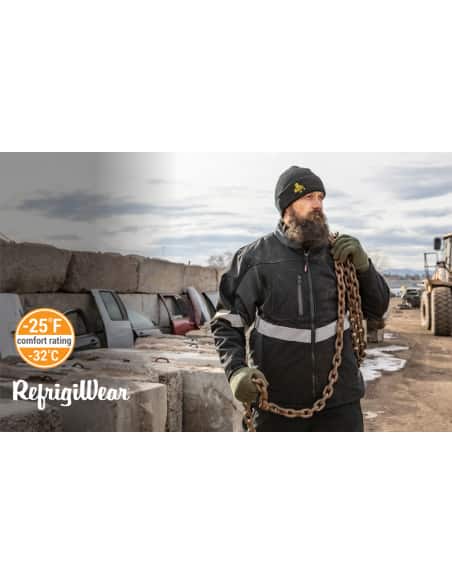 Extreme Cold Softshell Thermal Jacket 8490 Refrigiwear