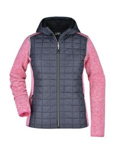 Women's Quilted Hybrid Vest James & Nicholson