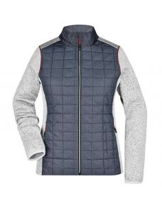 James & Nicholson Women's Hybrid Fleece Jacket