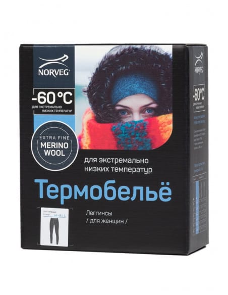 Women's thermal leggings Norveg -60°C