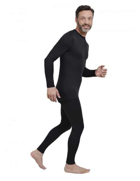 Ensemble Norveg maillot et caleçon thermique Homme Laine Mérinos -30°C