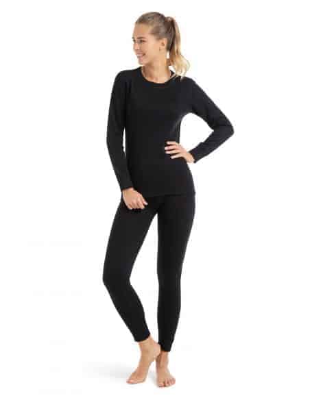 Ensemble maillot et leggings thermique Femme col rond Island Cup - 30°