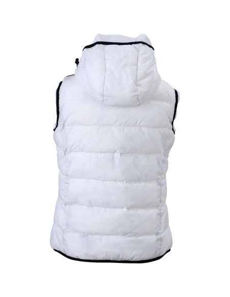 Ladies' padded Maritime Vest with hood
