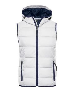 Ladies' padded Maritime Vest with hood