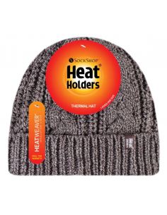 Bonnet torsade à revers pour Femme Heat Holders