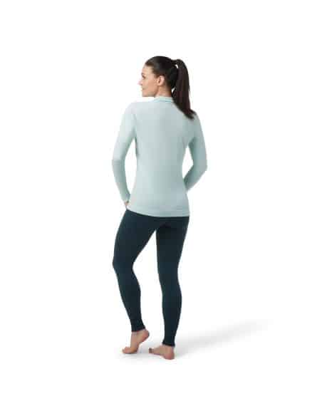 Maillot Thermique zippé en laine Mérinos Femme SMARTWOOL