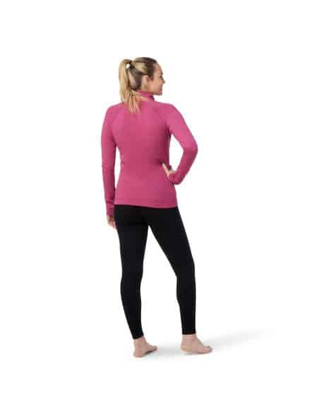 Maillot Thermique zippé en laine Mérinos Femme SMARTWOOL