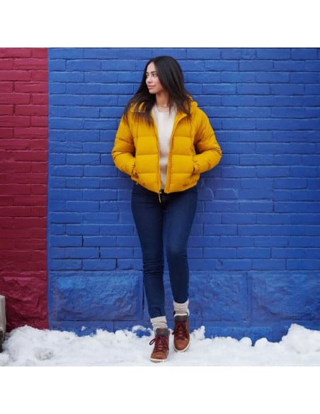 Chaussures Hiver Femme en Cuir doublées Kamik -20°C