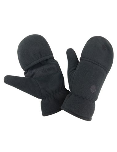 Moufles Polaires Convertibles en Mitaines