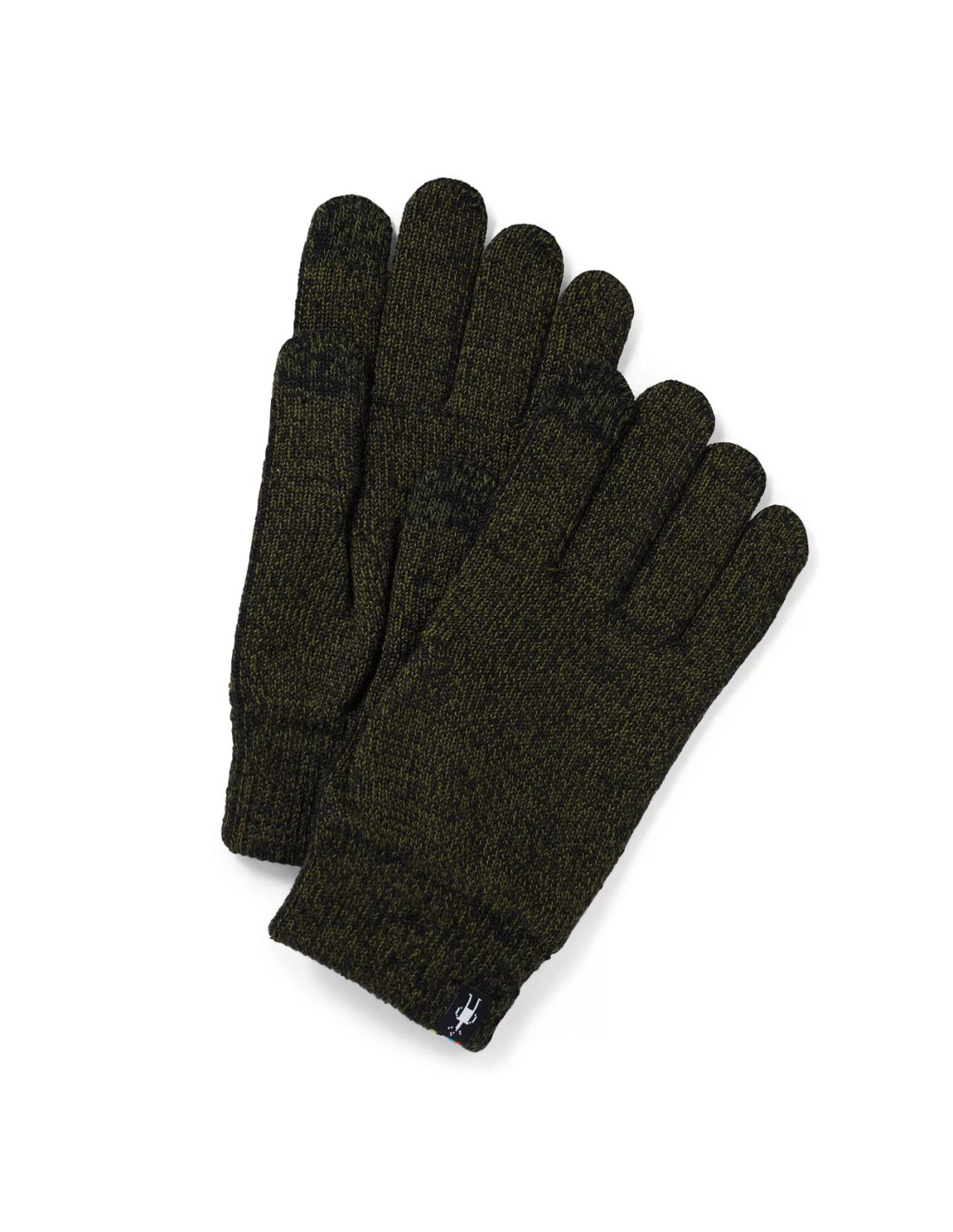 Gants Casual Tactiles en Laine Mélangée, Femme