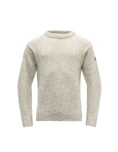 Unisex 100% Virgin Norwegian Wool Round Neck Sweater