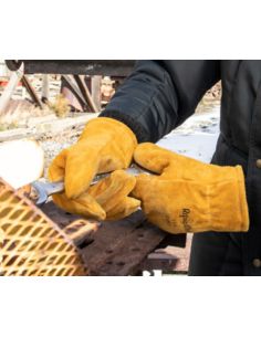 Gants de Travail en Cuir de Vachette Refrigiwear 2