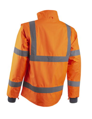 Coverguard High Visibility Winter Work Jacket