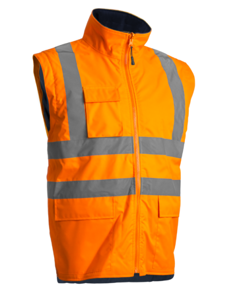 Parka de Travail 4 en 1 Haute Visibilité
