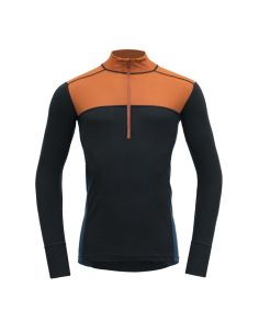 Maillot Thermique Zippé 100% Laine Mérinos pour Homme