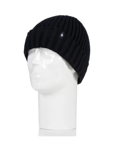 Bonnet Doublé à revers pour Homme Heat Holders
