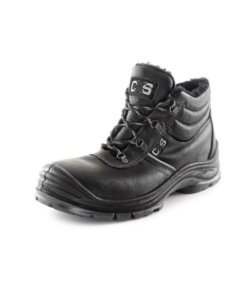 Fur-Lined Winter Safety Ankle Boot CXS Nickel S3