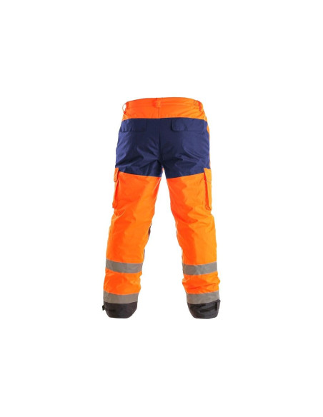 Men's Padded Hi-Vis Winter Work Trousers CXS Cardiff