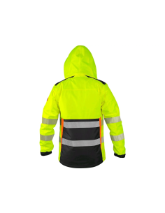 Men's Padded Hi-Vis Winter Jacket with Detachable Hood CXS Benson 2