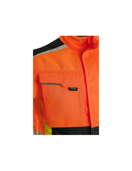 Veste de Travail Haute Visibilité Épaules CORDURA Homme CXS Benson