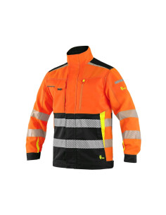 Men's Hi-Vis Work Jacket with CORDURA Shoulders CXS Benson