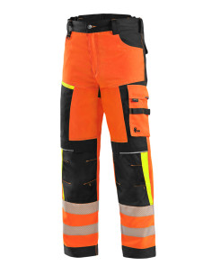 Men's Hi-Vis Work Trousers with CORDURA Knees CXS Benson