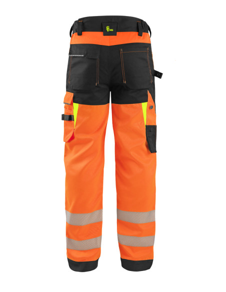 Men's Hi-Vis Work Trousers with CORDURA Knees CXS Benson